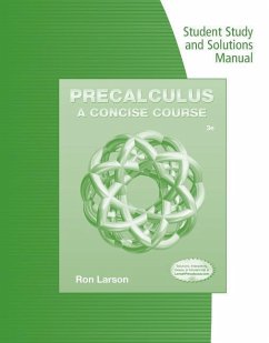 Student Study and Solutions Manual for Larson's Precalculus: A Concise Course, 3rd - Larson, Ron