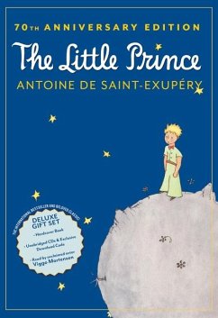 The Little Prince 70th Anniversary Gift Set Book & CD - de Saint-Exupéry, Antoine