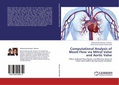 Computational Analysis of Blood Flow via Mitral Valve and Aortic Valve