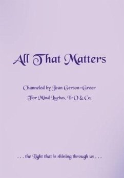 All That Matters - Gerson-Greer, Jean