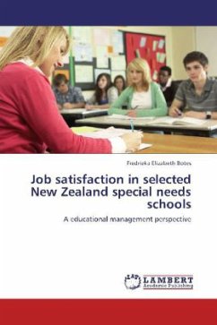 Job satisfaction in selected New Zealand special needs schools - Botes, Fredrieka Elizabeth