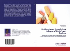 Unidirectional Buccal drug delivery of Diclofenac Sodium