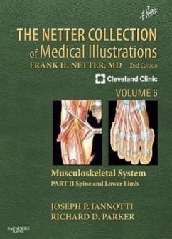 Cover The Netter Collection of Medical Illustrations: Musculoskeletal System, Volume 6, Part II - Spine and Lower Limb