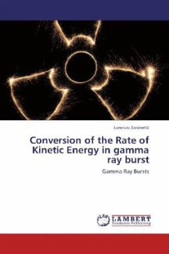 Conversion of the Rate of Kinetic Energy in gamma ray burst - Zaninetti, Lorenzo