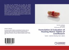 Formulation & Evaluation of Floating Matrix Tablets of Levofloxacin