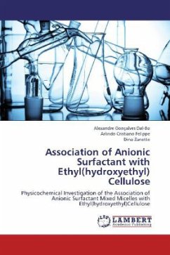 Association of Anionic Surfactant with Ethyl(hydroxyethyl) Cellulose