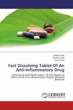 Fast Dissolving Tablet Of An Anti-inflammatory Drug