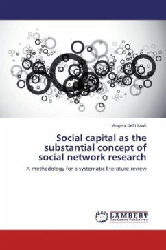 Social capital as the substantial concept of social network research