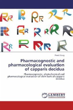 Pharmacognostic and pharmacological evaluation of capparis decidua - Garg, Preeti