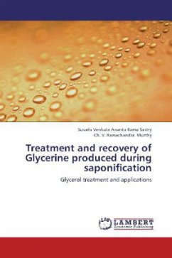 Treatment and recovery of Glycerine produced during saponification - Sastry, Susarla Venkata Ananta Rama;Murthy, Ch. V. Ramachandra