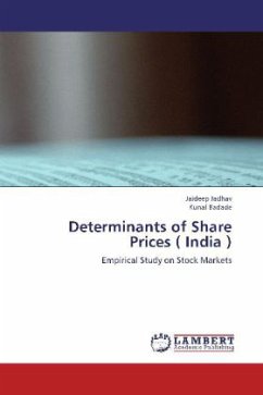Determinants of Share Prices ( India ) - Jadhav, Jaideep;Badade, Kunal