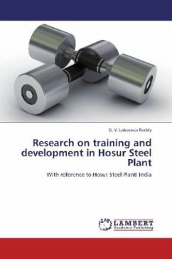 Research on training and development in Hosur Steel Plant - Reddy, D. V. Lokeswar