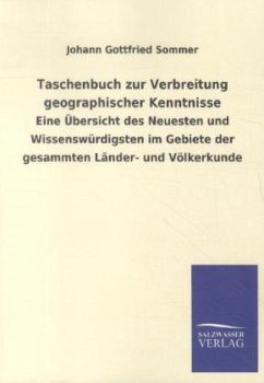 Taschenbuch zur Verbreitung geographischer Kenntnisse - Sommer, Johann G.