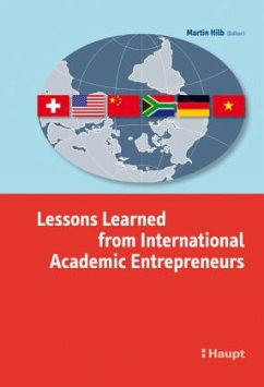 Cover Lessons Learned from International Academic Entrepreneurs