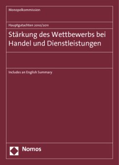 Stärkung des Wettbewerbs bei Handel und Dienstleistungen - Monopolkommission