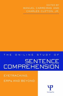 The On-line Study of Sentence Comprehension - Carreiras, Manuel; Clifton, Charles