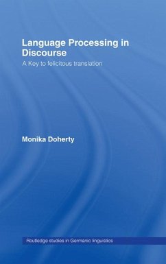 Language Processing in Discourse - Doherty, Monika