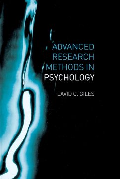 Cover Advanced Research Methods in Psychology