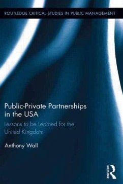 Public-Private Partnerships in the USA - Wall, Tony