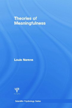 Theories of Meaningfulness - Narens, Louis