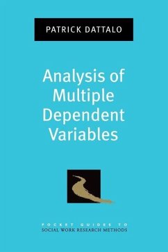 Analysis of Multiple Dependent Variables - Dattalo, Patrick