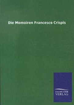 Cover Die Memoiren Francesco Crispis