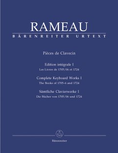 Cover Pieces de clavecin vol.1 Sämtliche Klavierwerke Band 1