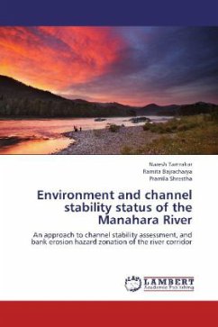 Environment and channel stability status of the Manahara River