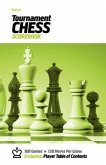 Tabiya Tournament Chess Scorebook: Cover Style: White with Green Graphic