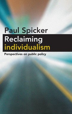 Reclaiming individualism - Spicker, Paul