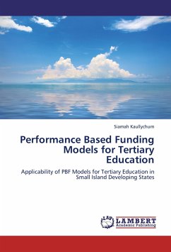 Performance Based Funding Models for Tertiary Education - Kaullychurn, Siamah