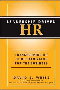 Leadership-Driven HR - Weiss, David S