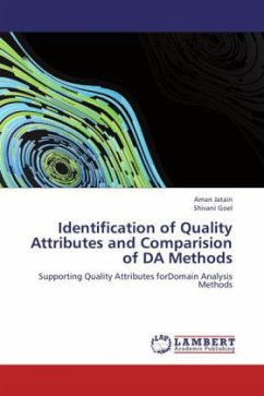 Identification of Quality Attributes and Comparision of DA Methods - Jatain, Aman;Goel, Shivani