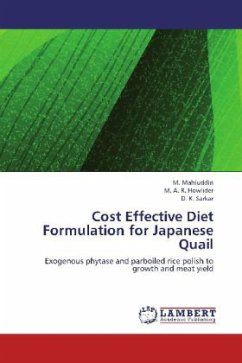 Cost Effective Diet Formulation for Japanese Quail