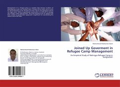 Joined Up Goverment in Refugee Camp Management - Alam, Muhammad Shahanoor