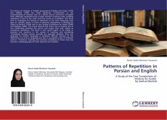 Patterns of Repetition in Persian and English - Mirmiran Varzaneh, Parvin Sadat