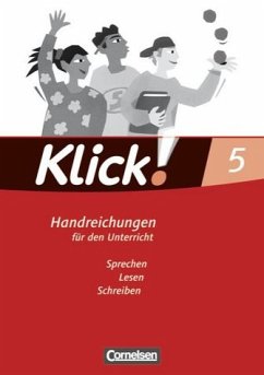 Klick! 5 - Handreichungen für den Unterricht - Schrechen, Lesen Schreiben - Margarete Westermeier, et al. [Taschenbuch, 1. Auflage 2012]