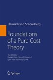 Foundations of a Pure Cost Theory