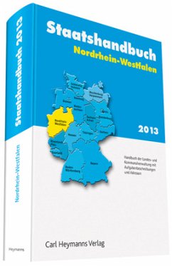 Cover Staatshandbuch Nordrhein-Westfalen 2013, m. CD-ROM / Die Bundesrepublik Deutschland Staatshandbuch