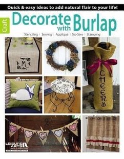 Decorate with Burlap - O'Neil, Jennifer And Kitty