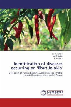 Cover Identification of diseases occurring on 'Bhut Jolokia'