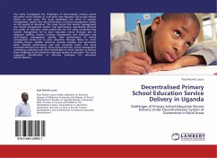 Decentralised Primary School Education Service Delivery in Uganda