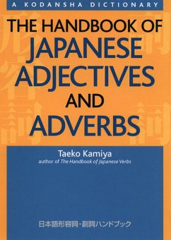 The Handbook of Japanese Adjectives and Adverbs - Kamiya, Taeko