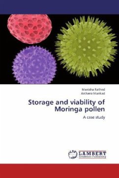 Storage and viability of Moringa pollen - Rathod, Manisha;Mankad, Archana