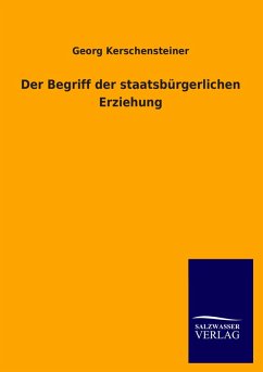 Cover Der Begriff der staatsbürgerlichen Erziehung