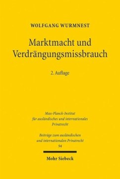 Marktmacht und Verdrängungsmissbrauch - Wurmnest, Wolfgang