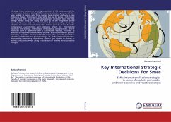 Key International Strategic Decisions For Smes - Francioni, Barbara