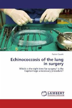 Echinococcosis of the lung in surgery