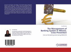 The Management of Banking System in Albania, Crisis Prevention