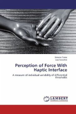 Perception of Force With Haptic Interface Cover Perception of Force With Haptic Interface
